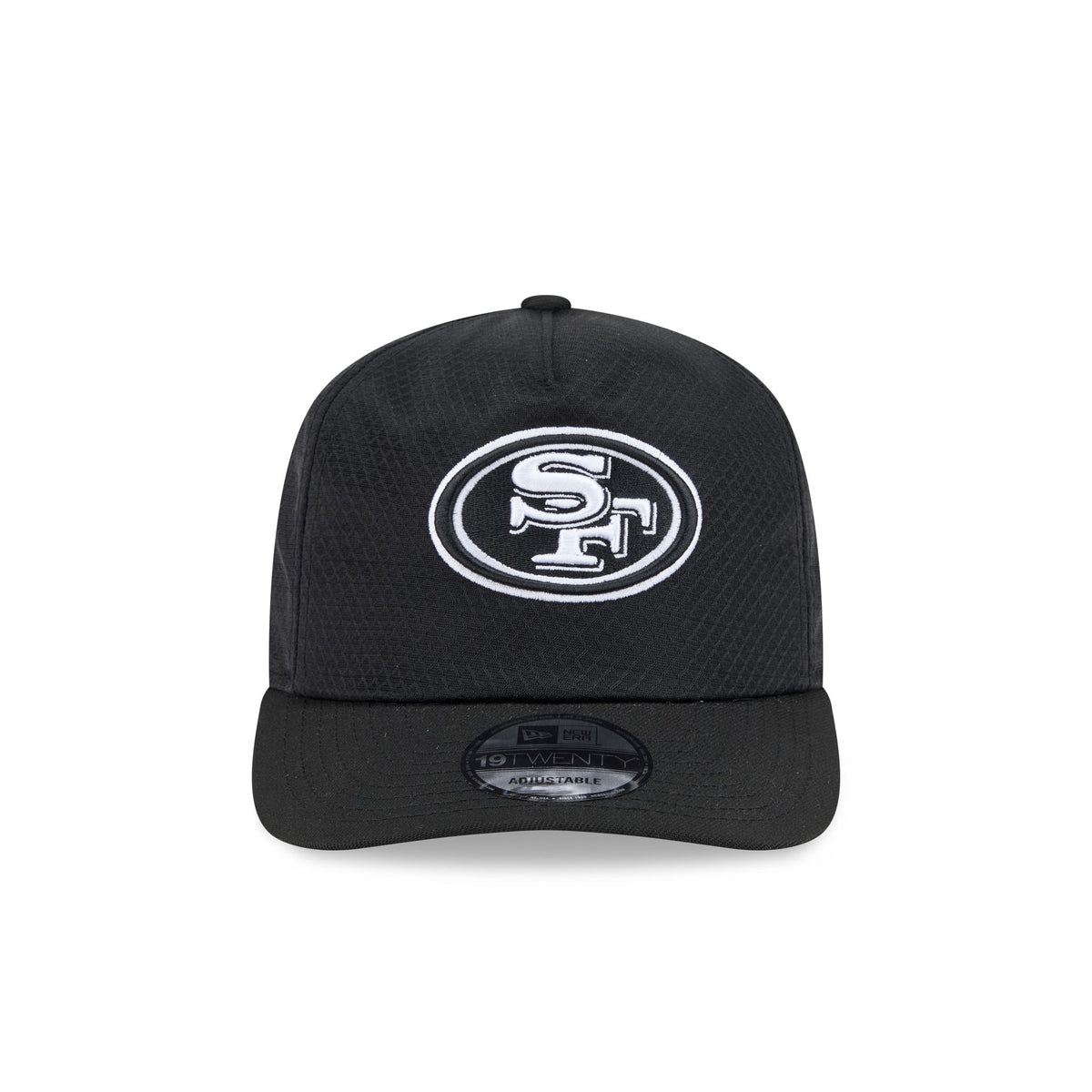 San Francisco 49ers Black & White Mesh 19TWENTY Trucker Hat