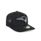 New England Patriots Black & White Mesh 19TWENTY Trucker Hat