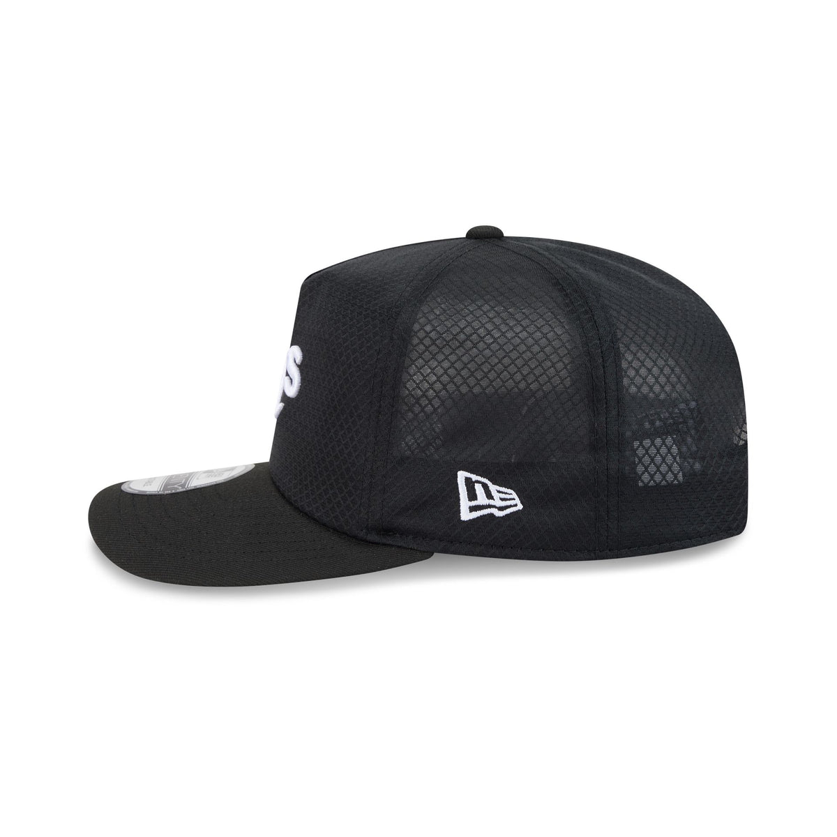 Athletics Black & White Mesh 19TWENTY Trucker Hat