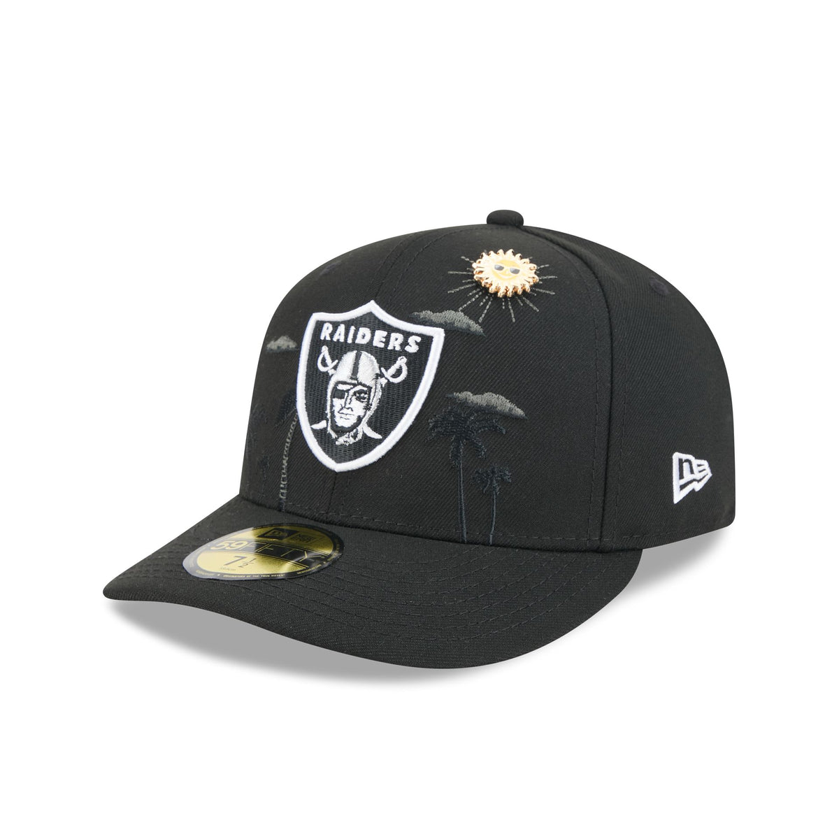 Las Vegas Raiders Team Element 59FIFTY Fitted Hat