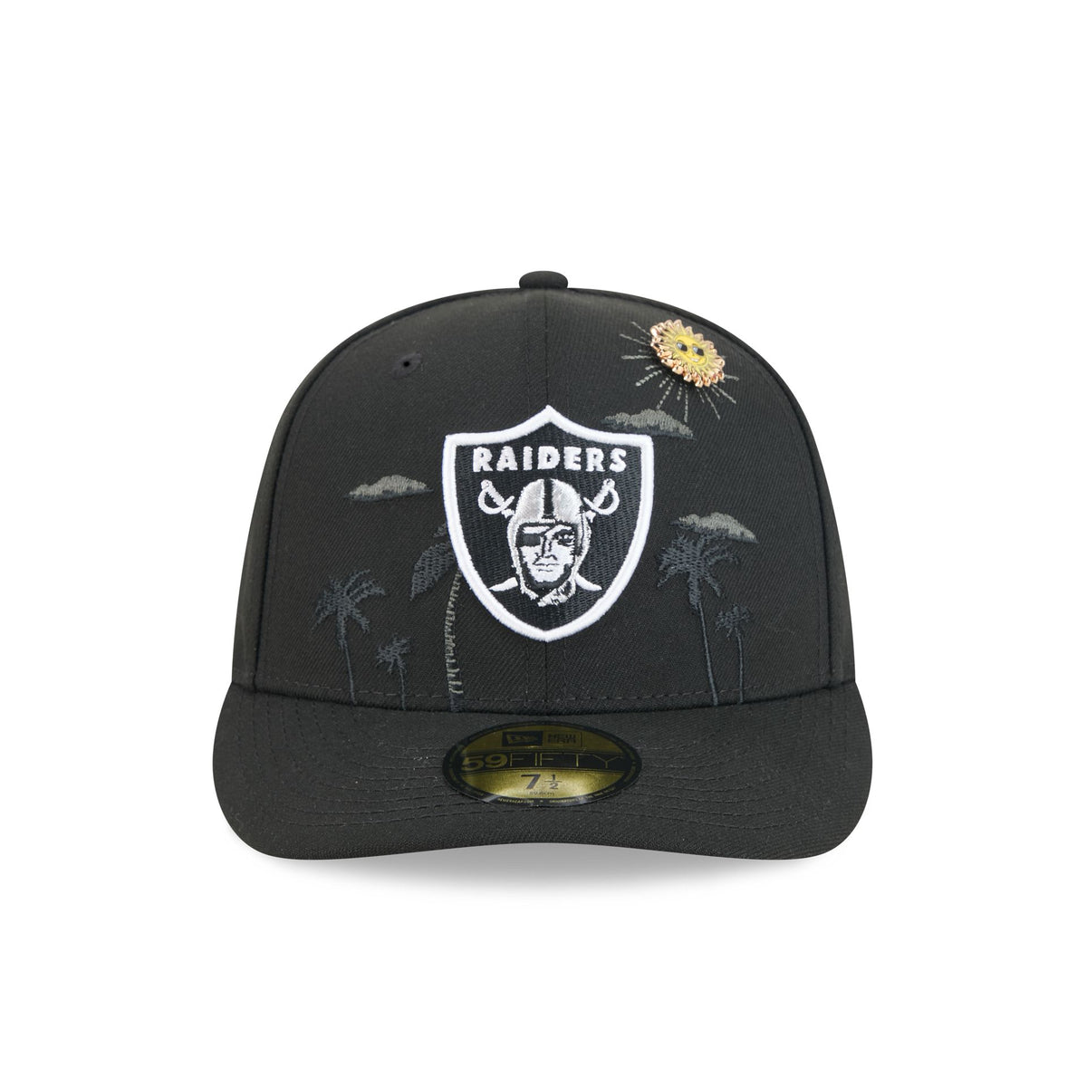 Las Vegas Raiders Team Element 59FIFTY Fitted Hat
