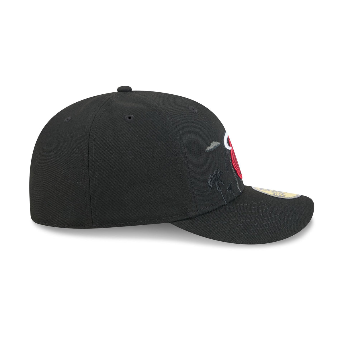 Miami Heat Team Element 59FIFTY Fitted Hat