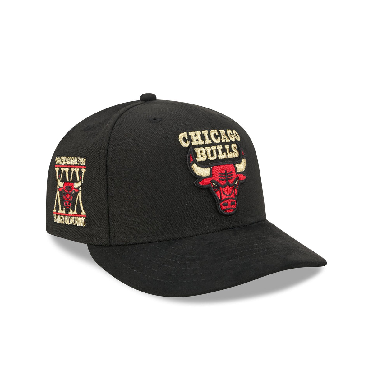 Chicago Bulls Hardwood Classics Side Patch 9FIFTY Snapback Hat