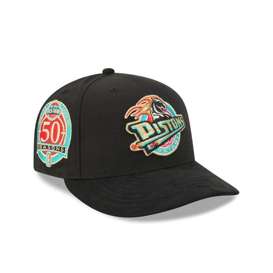 Detroit Pistons Hardwood Classics Side Patch 9FIFTY Snapback Hat