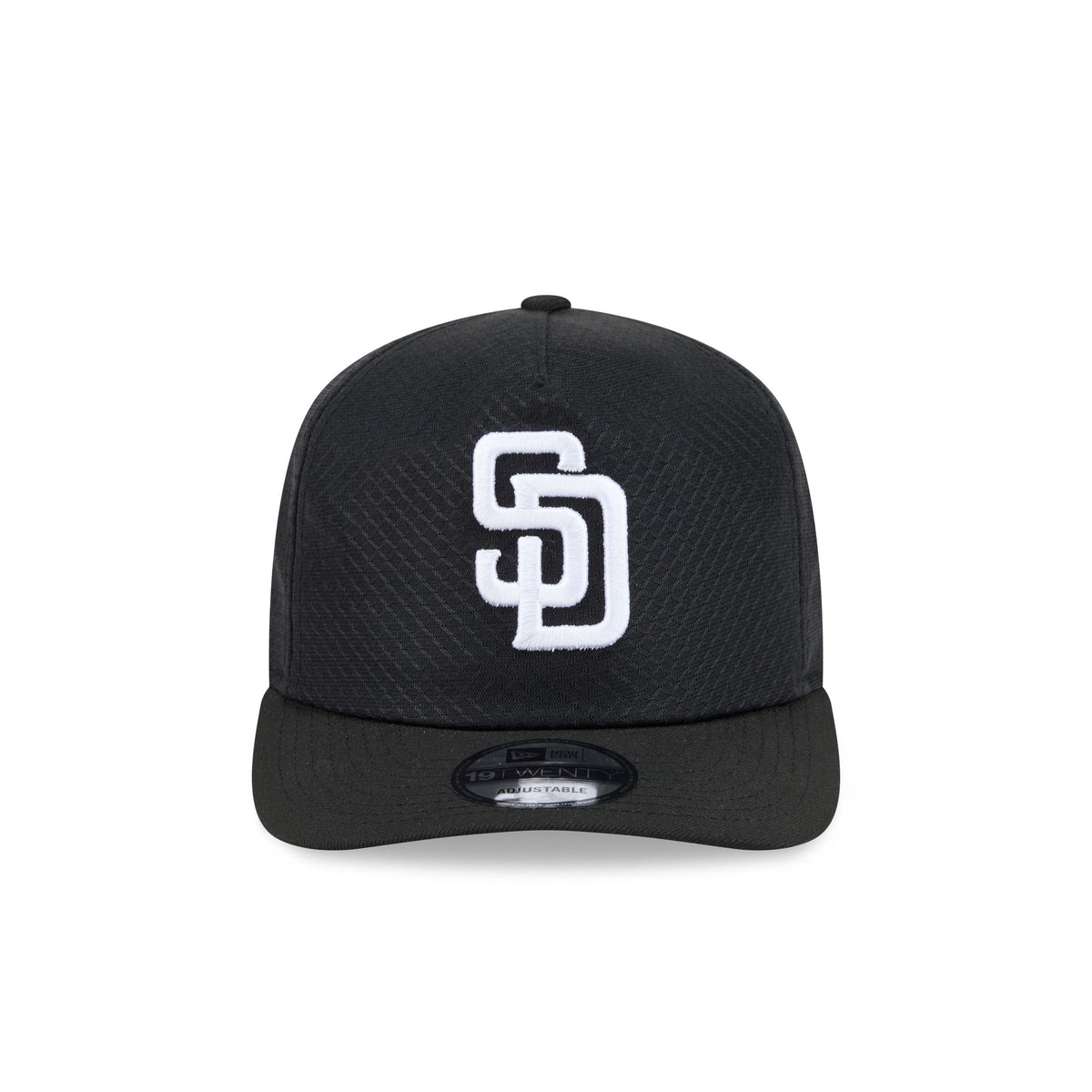 San Diego Padres Black & White Mesh 19TWENTY Trucker Hat