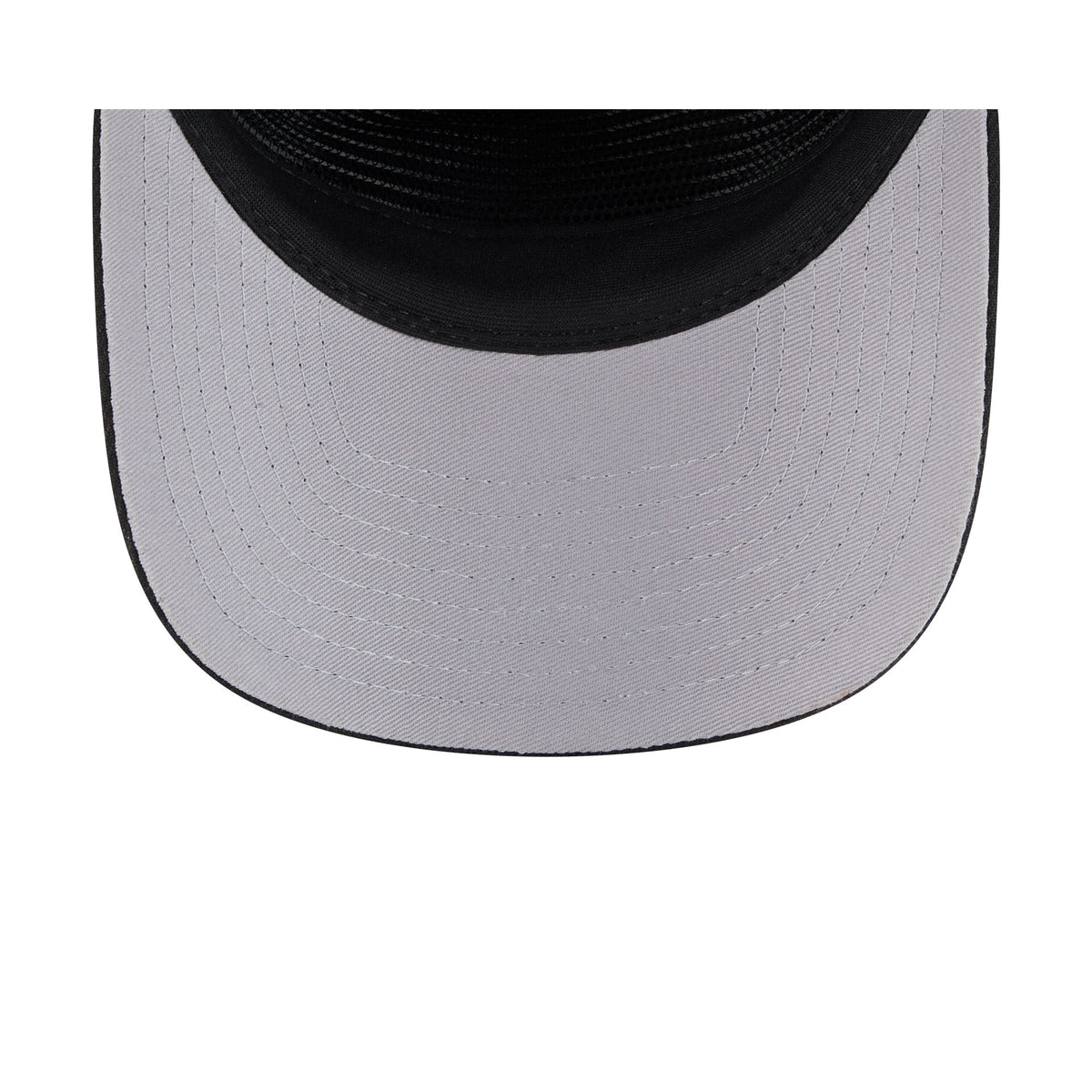 Denver Broncos Black & White Mesh 19TWENTY Trucker Hat