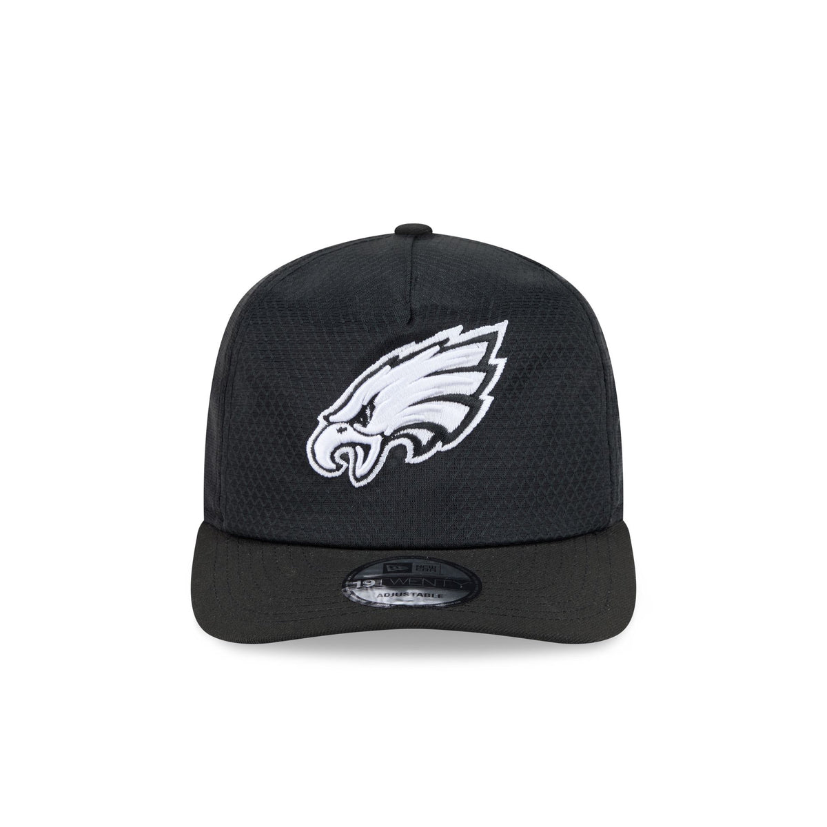 Philadelphia Eagles Black & White Mesh 19TWENTY Trucker Hat