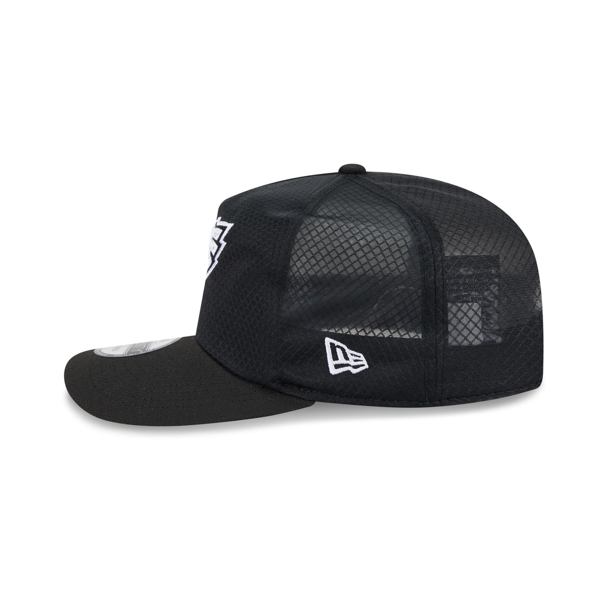 Philadelphia Eagles Black & White Mesh 19TWENTY Trucker Hat