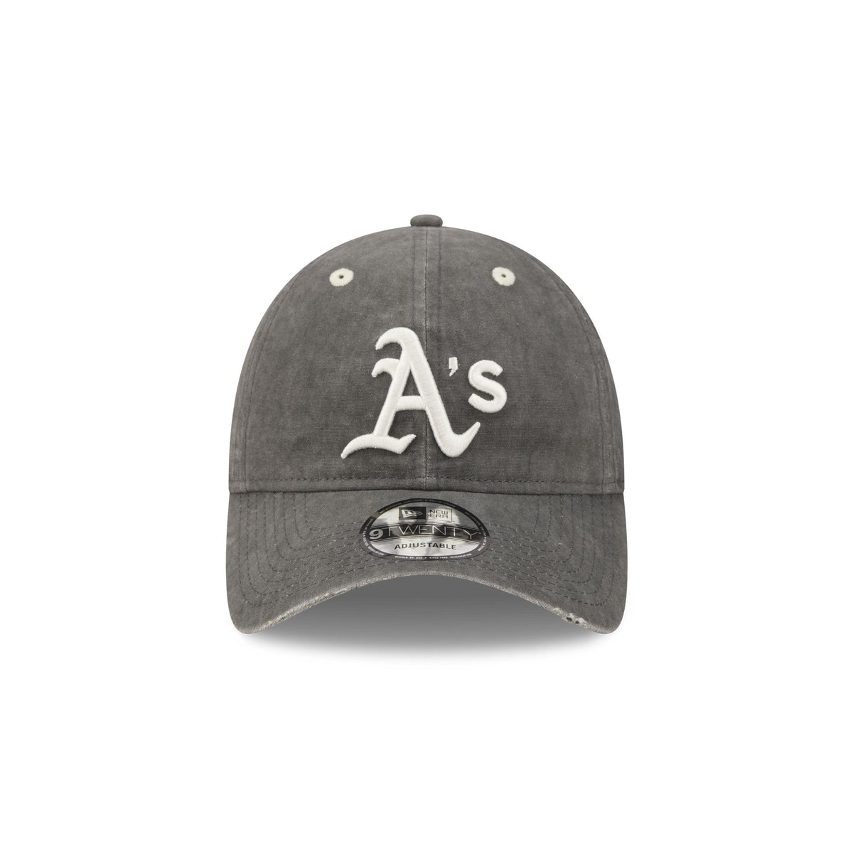 Athletics Washed Black Cotton 9TWENTY Adjustable Hat