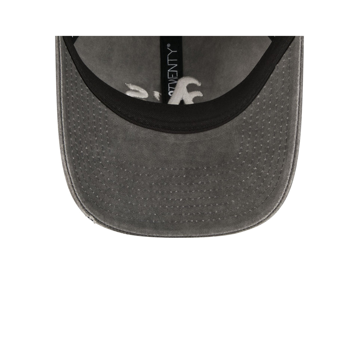 Athletics Washed Black Cotton 9TWENTY Adjustable Hat