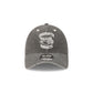 Charlotte Hornets Washed Black Cotton 9TWENTY Adjustable Hat