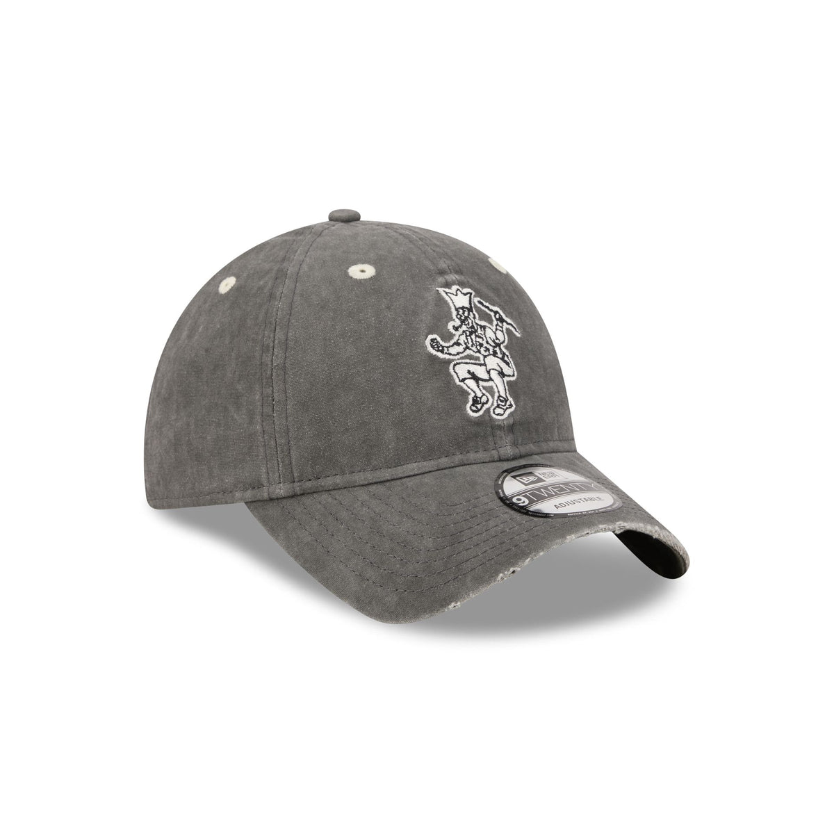 Boston Celtics Washed Black Cotton 9TWENTY Adjustable Hat