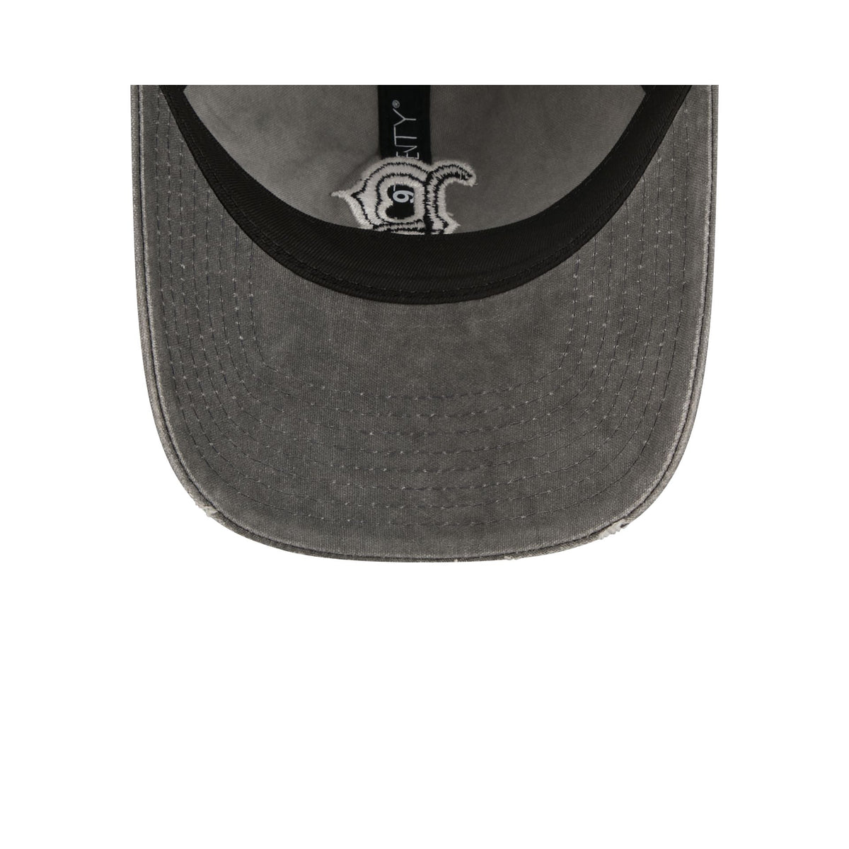 Boston Red Sox Washed Black Cotton 9TWENTY Adjustable Hat