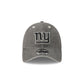 New York Giants Washed Black Cotton 9TWENTY Adjustable Hat