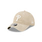 Philadelphia Phillies Washed Stone Cotton 9TWENTY Adjustable Hat