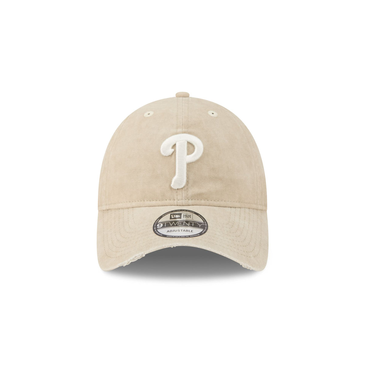 Philadelphia Phillies Washed Stone Cotton 9TWENTY Adjustable Hat