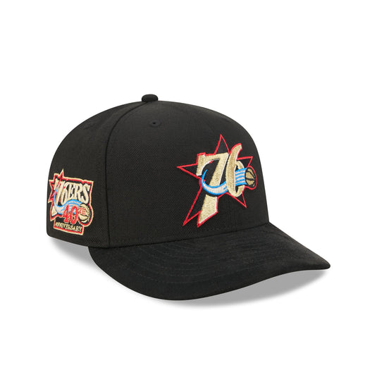 Philadelphia 76ers Hardwood Classics Side Patch 9FIFTY Snapback Hat