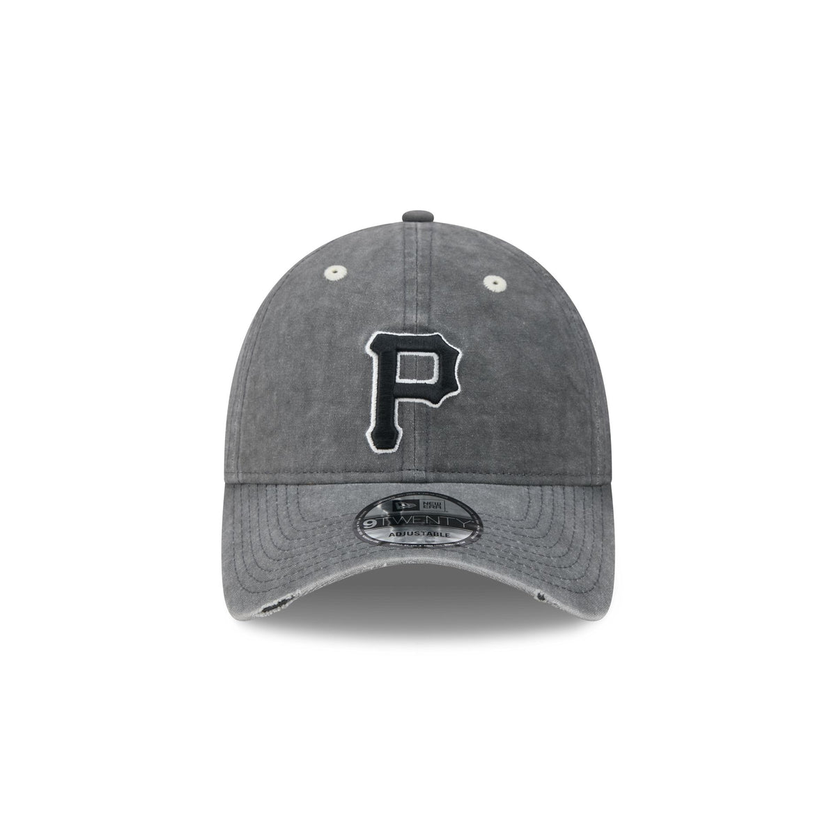 Pittsburgh Pirates Washed Black Cotton 9TWENTY Adjustable Hat