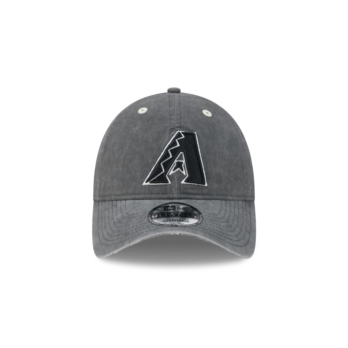Arizona Diamondbacks Washed Black Cotton 9TWENTY Adjustable Hat
