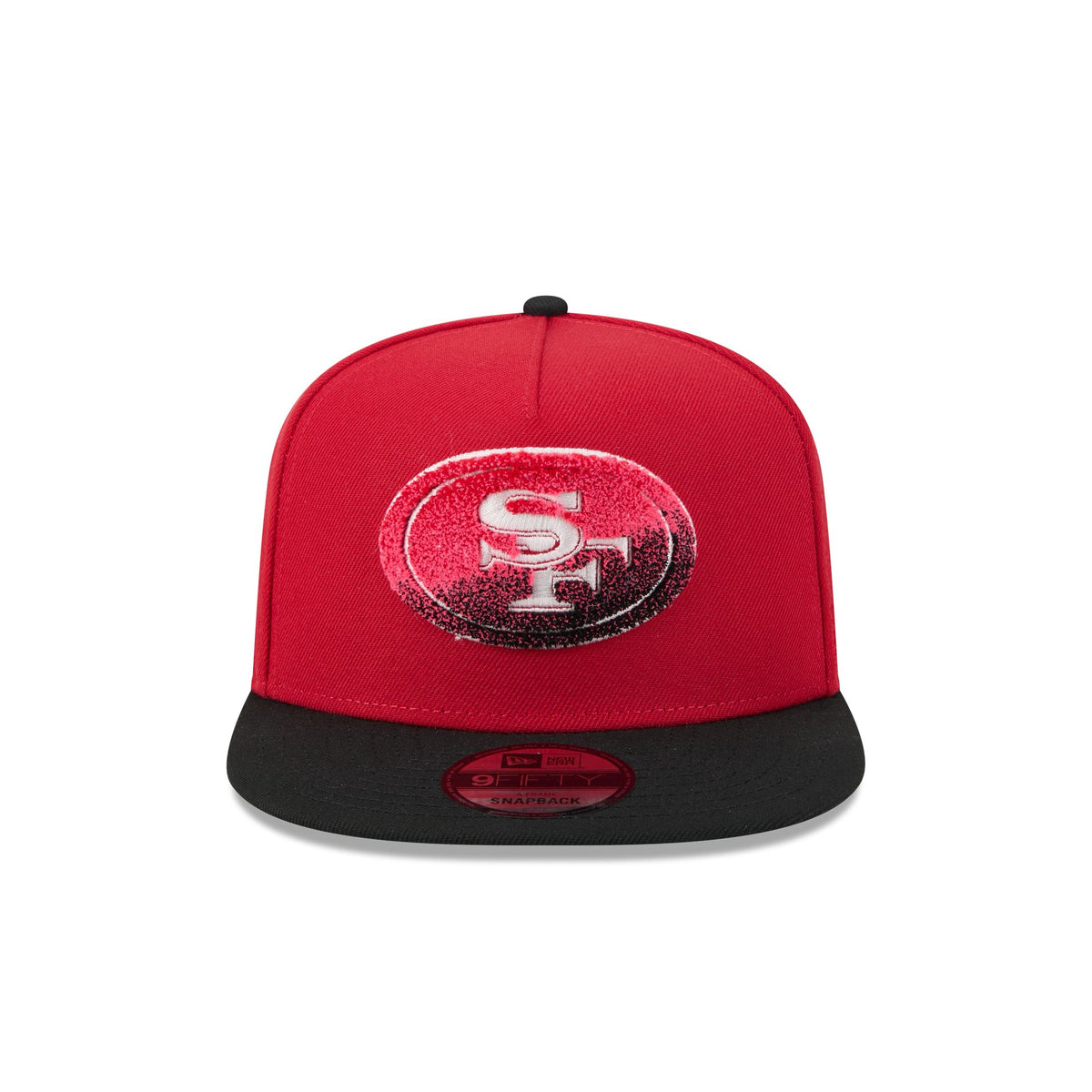 San Francisco 49ers Fade Logo 9FIFTY A-Frame Snapback Hat