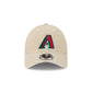 Arizona Diamondbacks Washed Stone Cotton 9TWENTY Adjustable Hat
