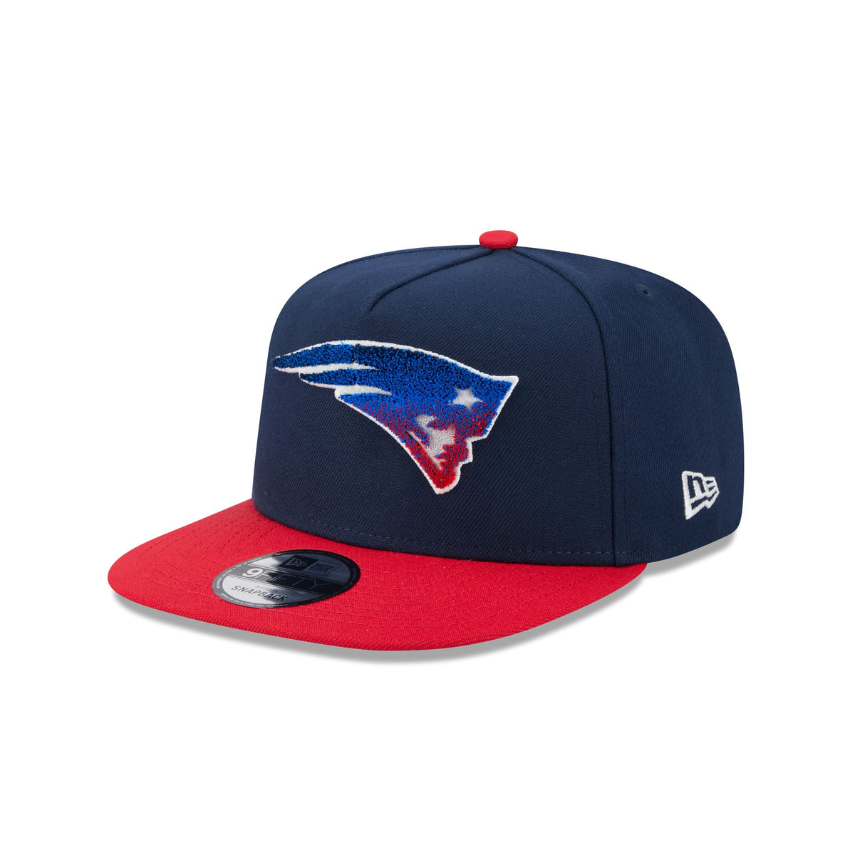 New England Patriots Fade Logo 9FIFTY A-Frame Snapback Hat