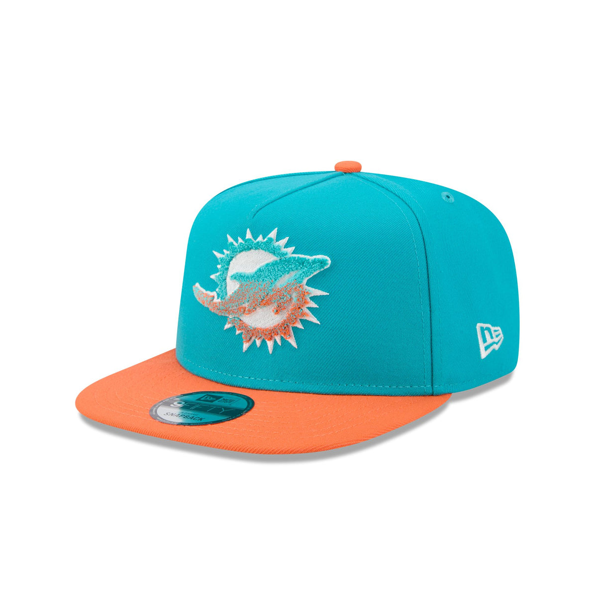 Miami Dolphins Fade Logo 9FIFTY A-Frame Snapback Hat