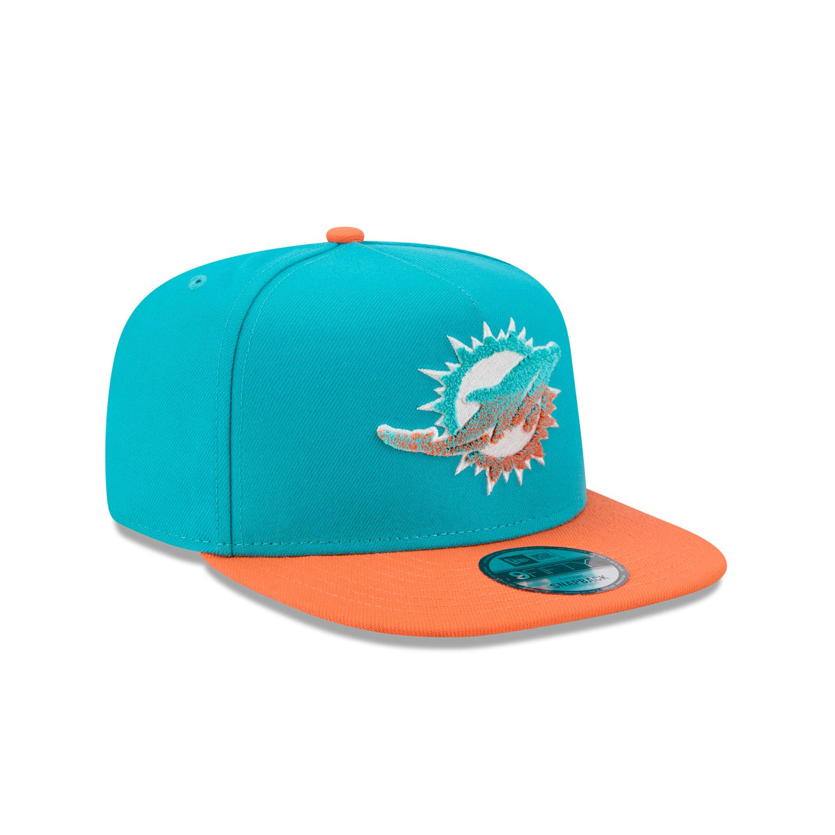 Miami Dolphins Fade Logo 9FIFTY A-Frame Snapback Hat