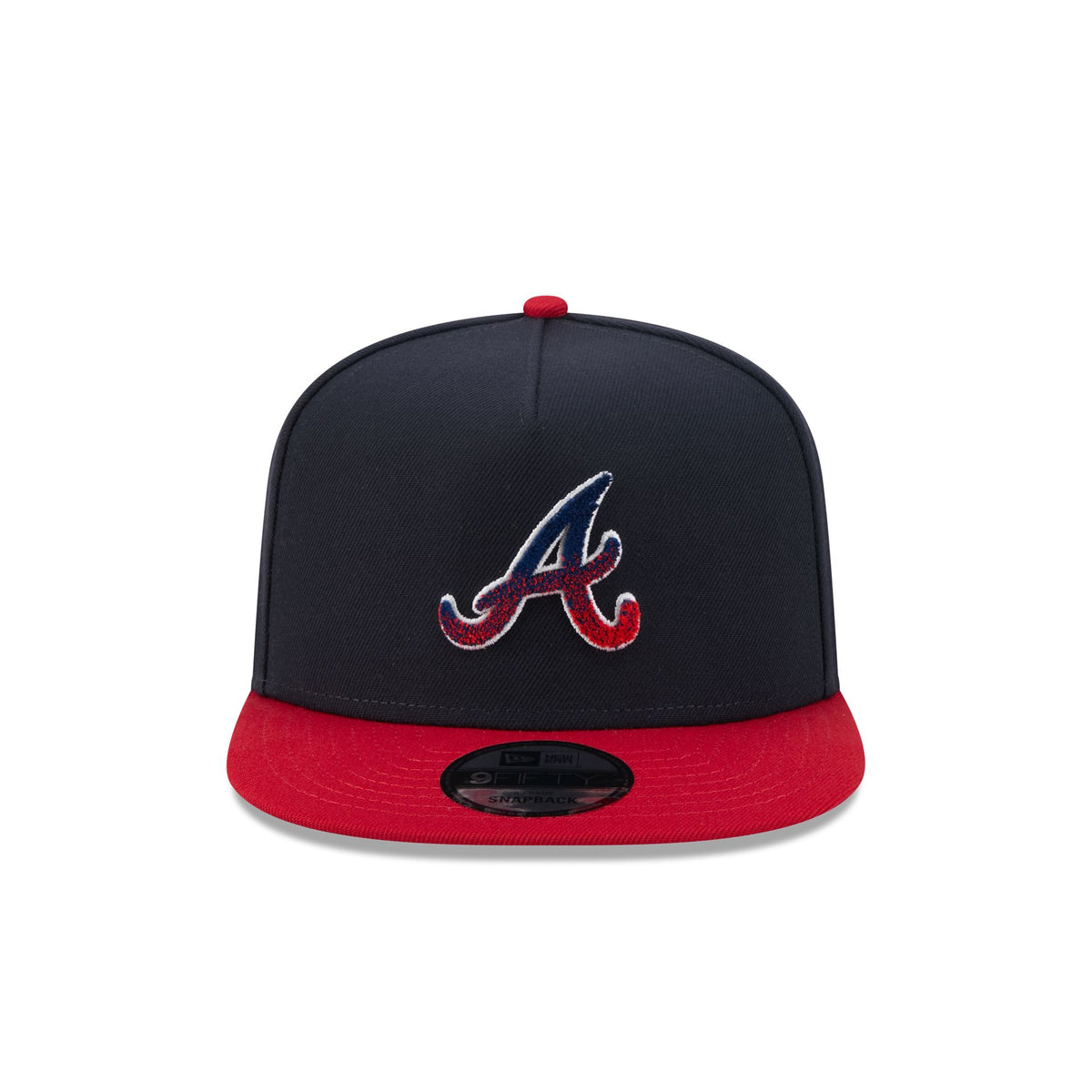 Atlanta Braves Fade Logo 9FIFTY A-Frame Snapback Hat