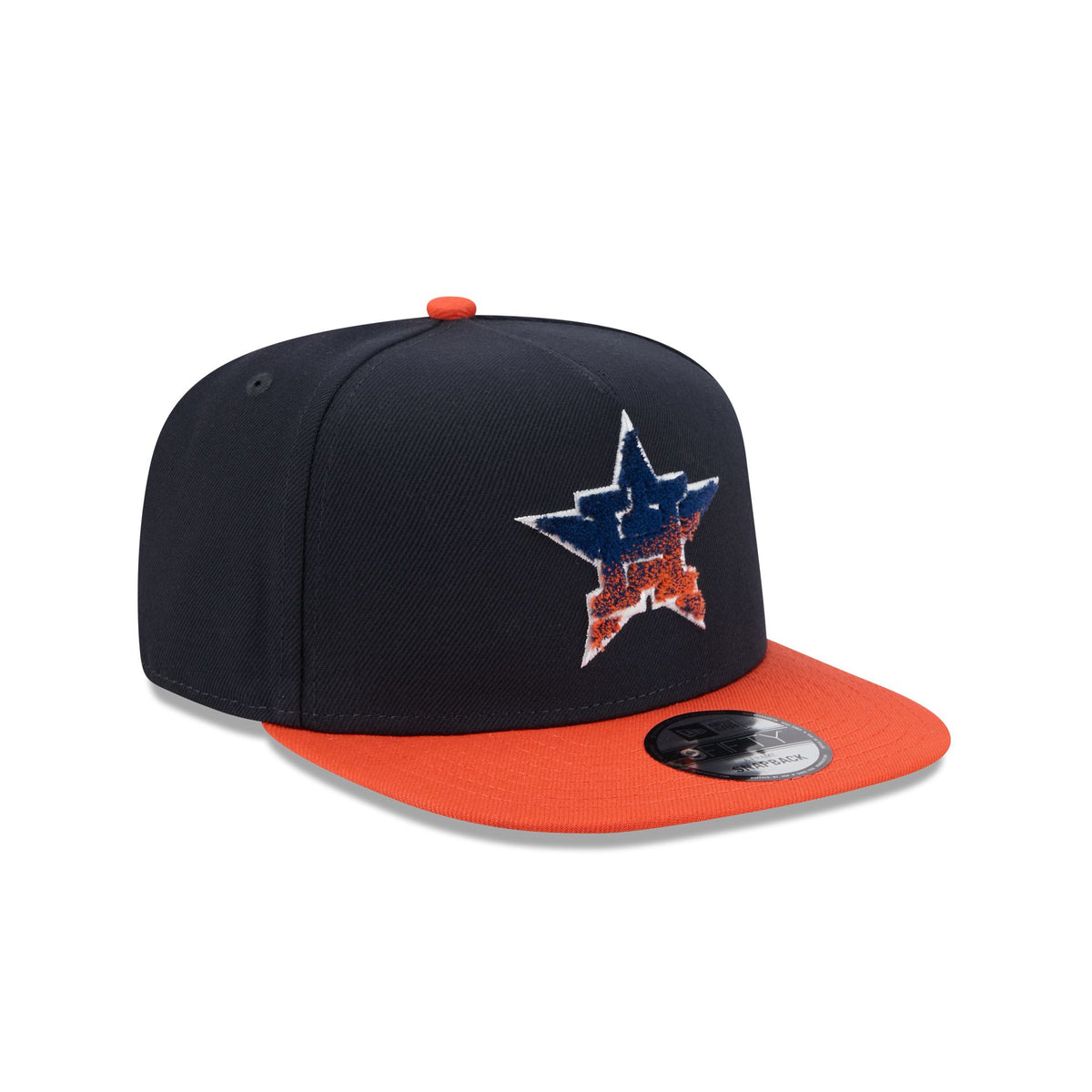 Houston Astros Fade Logo 9FIFTY A-Frame Snapback Hat