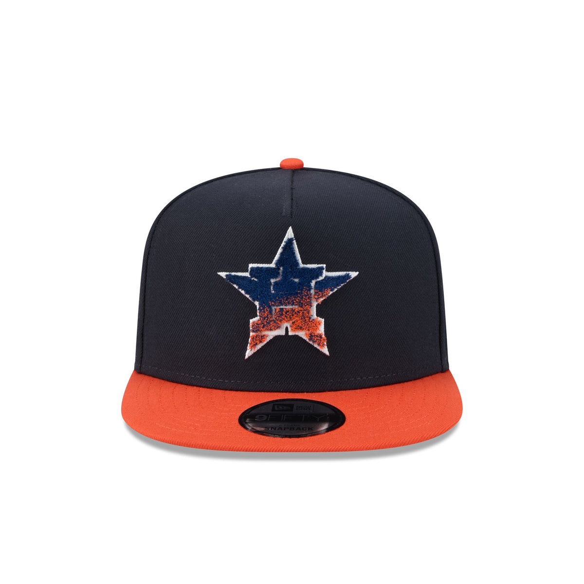 Houston Astros Fade Logo 9FIFTY A-Frame Snapback Hat