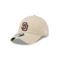 San Diego Padres Washed Stone Cotton 9TWENTY Adjustable Hat