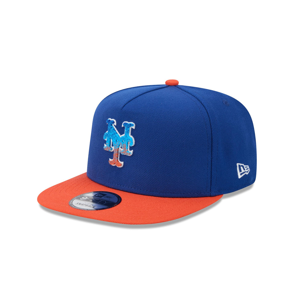New York Mets Fade Logo 9FIFTY A-Frame Snapback Hat