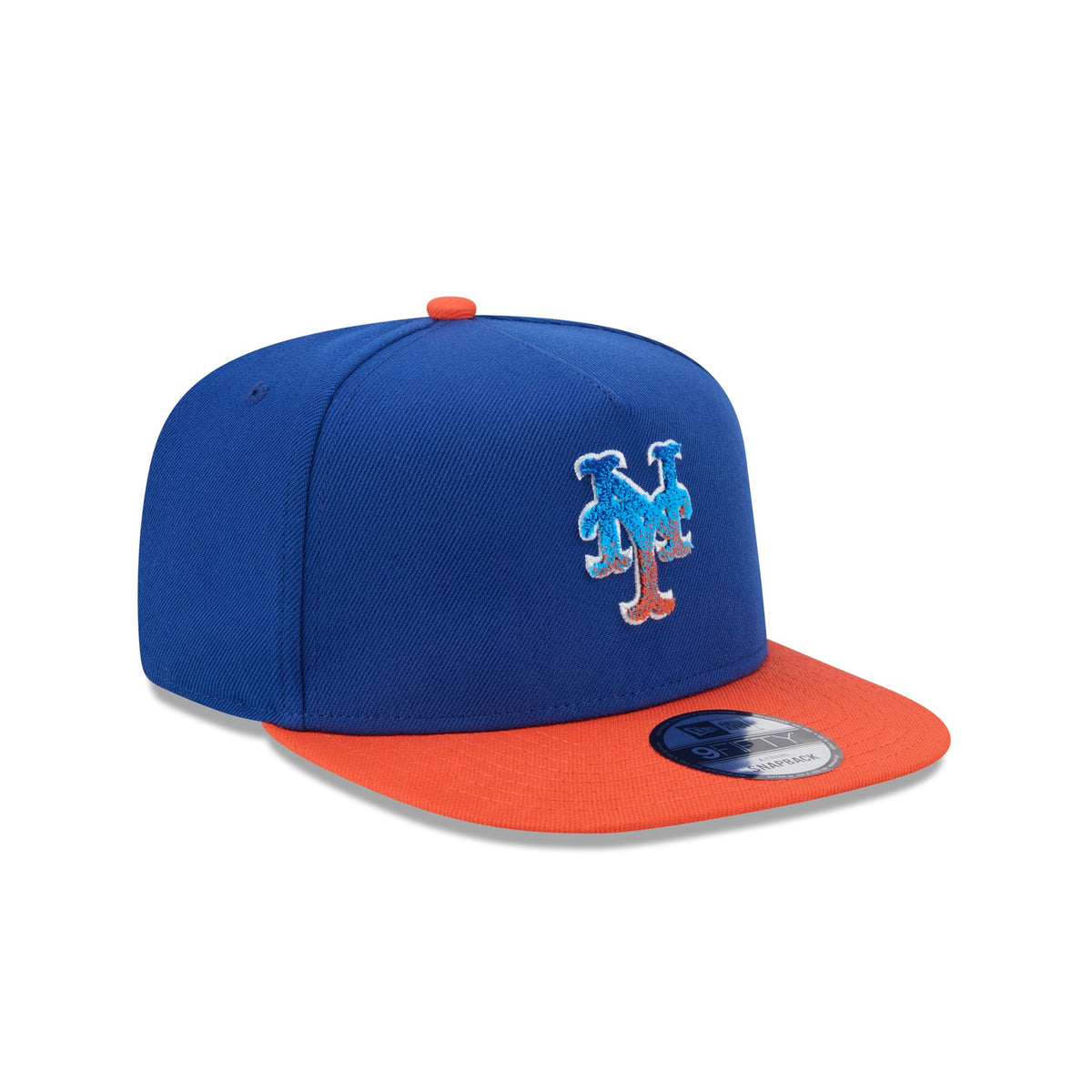 New York Mets Fade Logo 9FIFTY A-Frame Snapback Hat