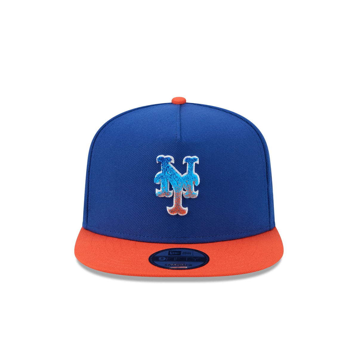 New York Mets Fade Logo 9FIFTY A-Frame Snapback Hat