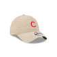 Chicago Cubs Washed Stone Cotton 9TWENTY Adjustable Hat