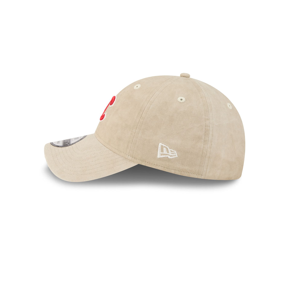 Chicago Cubs Washed Stone Cotton 9TWENTY Adjustable Hat