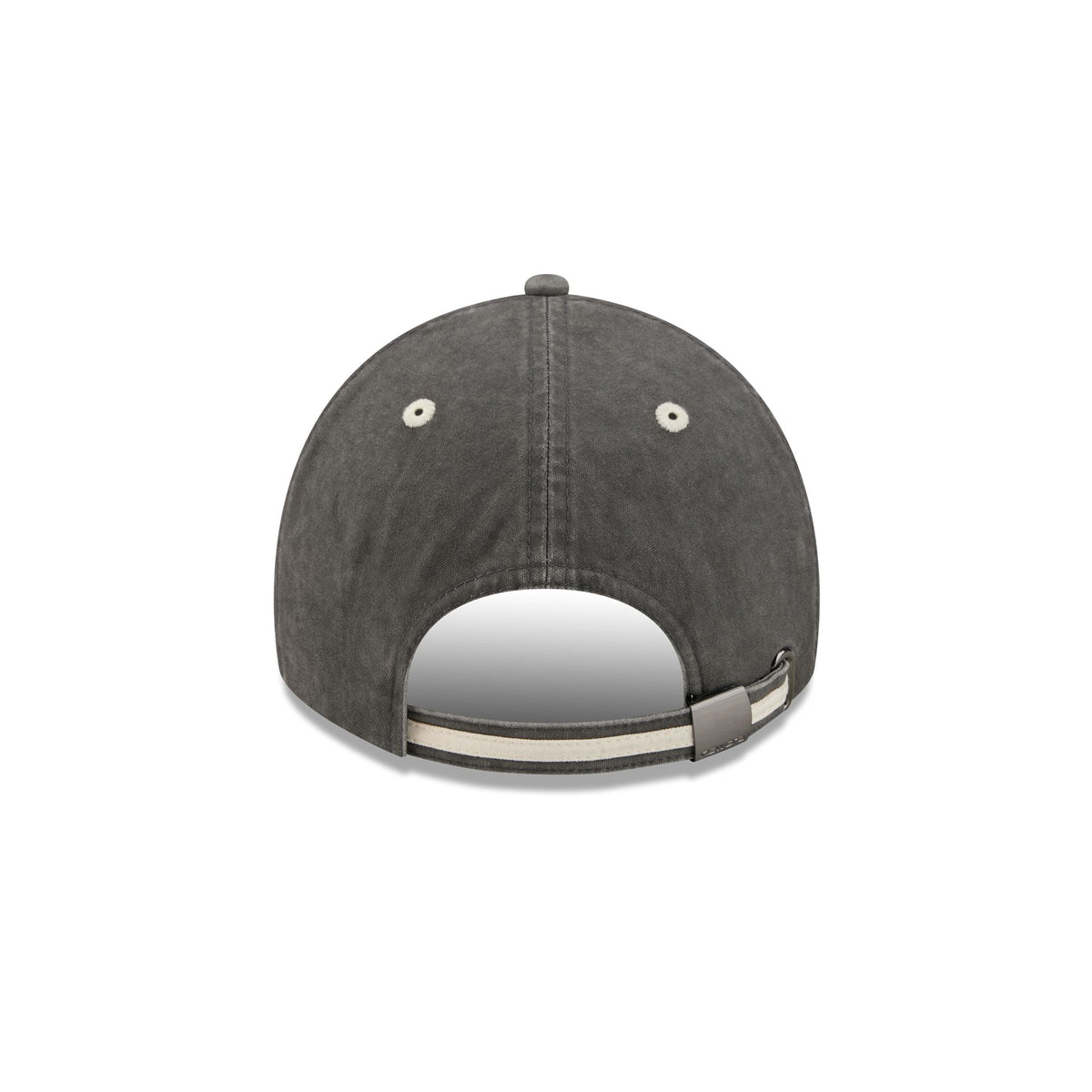 Chicago Bears Washed Black Cotton 9TWENTY Adjustable Hat