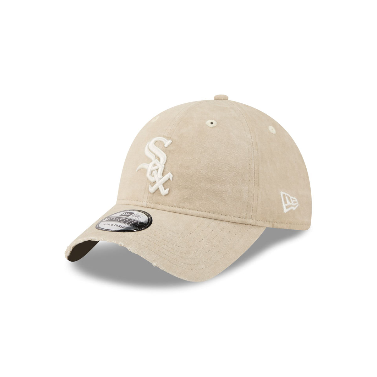 Chicago White Sox Washed Stone Cotton 9TWENTY Adjustable Hat