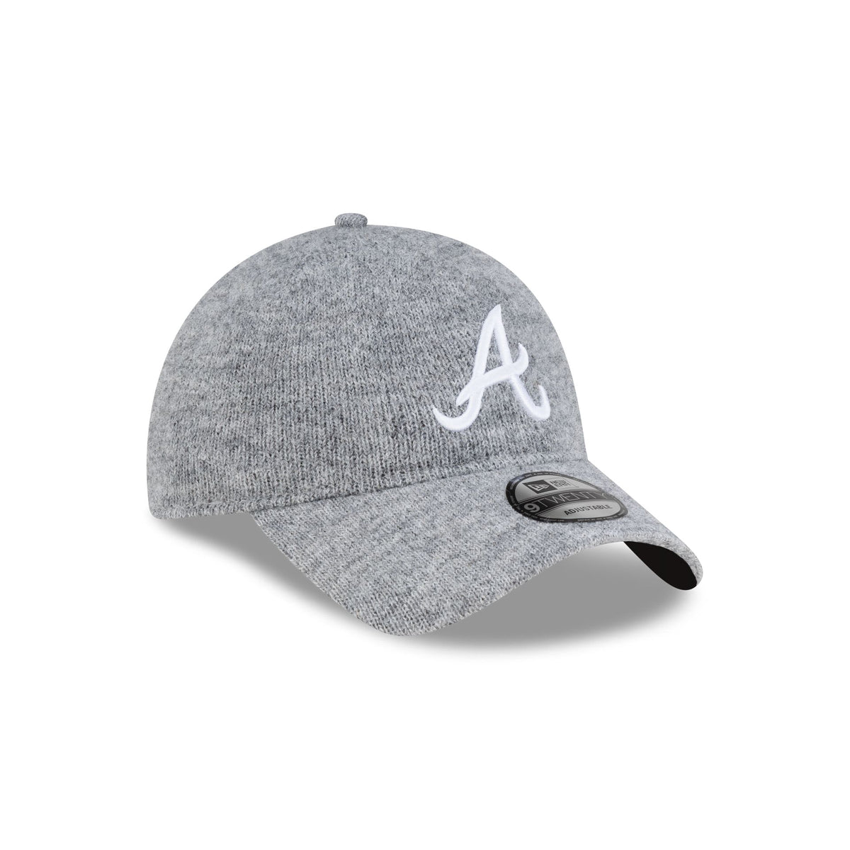 Atlanta Braves Gray Wool 9TWENTY Adjustable Hat