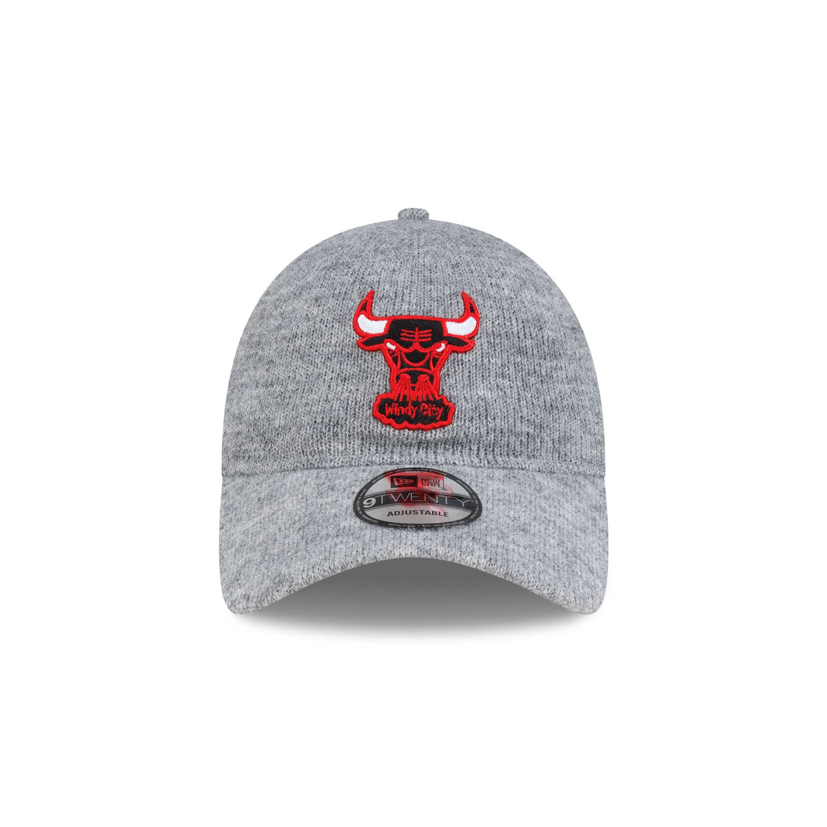 Chicago Bulls Gray Wool 9TWENTY Adjustable Hat