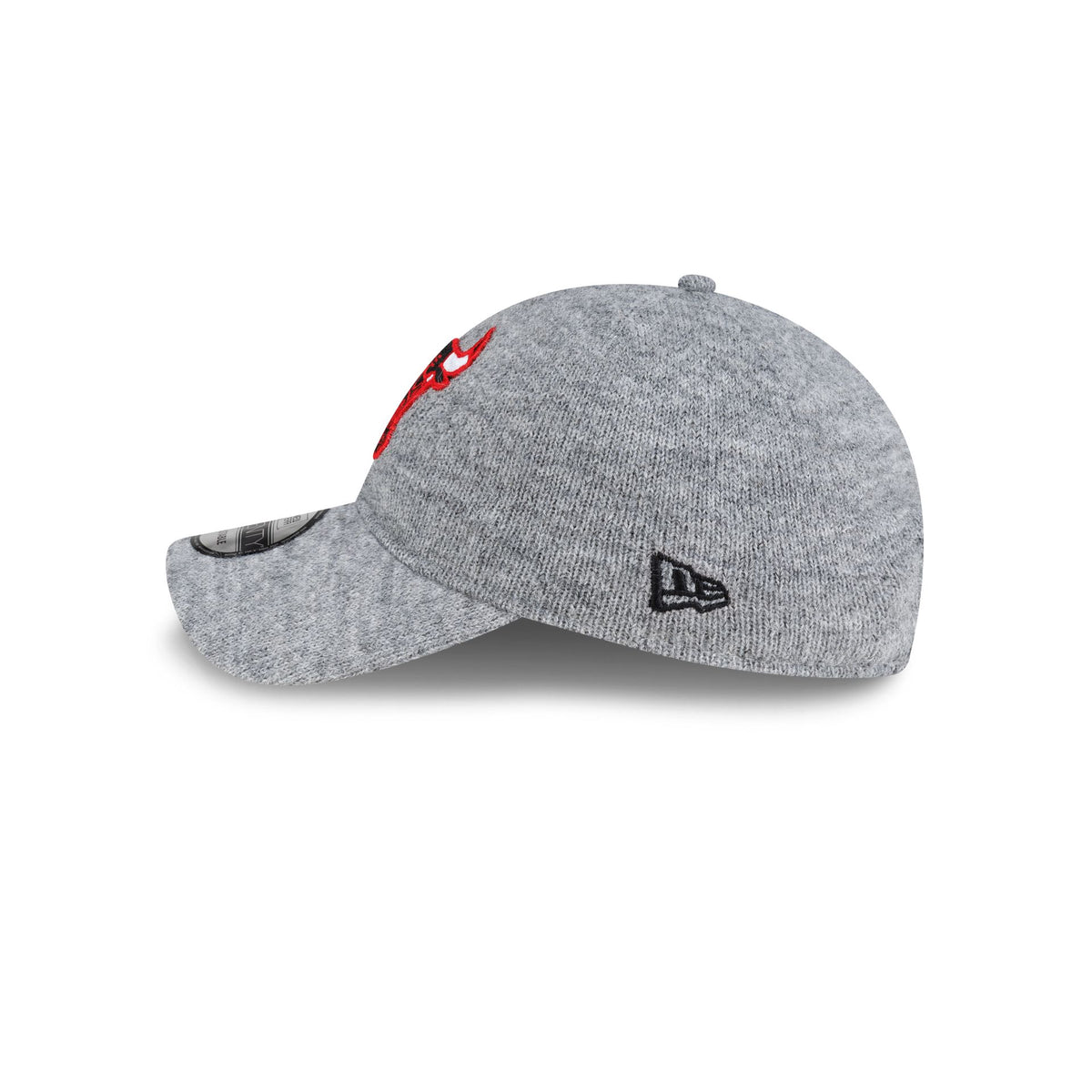 Chicago Bulls Gray Wool 9TWENTY Adjustable Hat