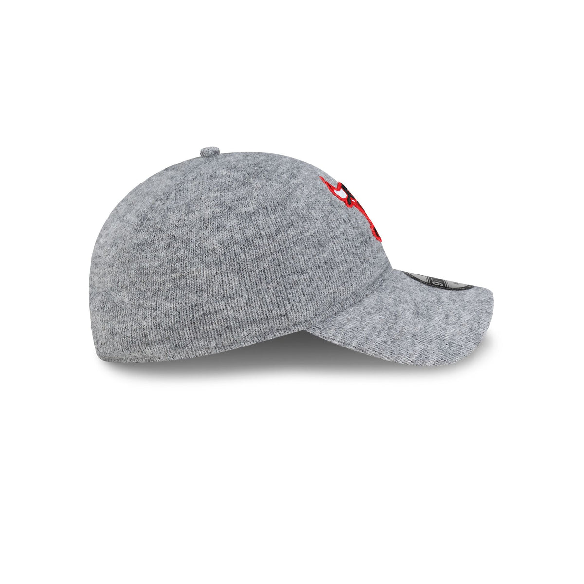 Chicago Bulls Gray Wool 9TWENTY Adjustable Hat