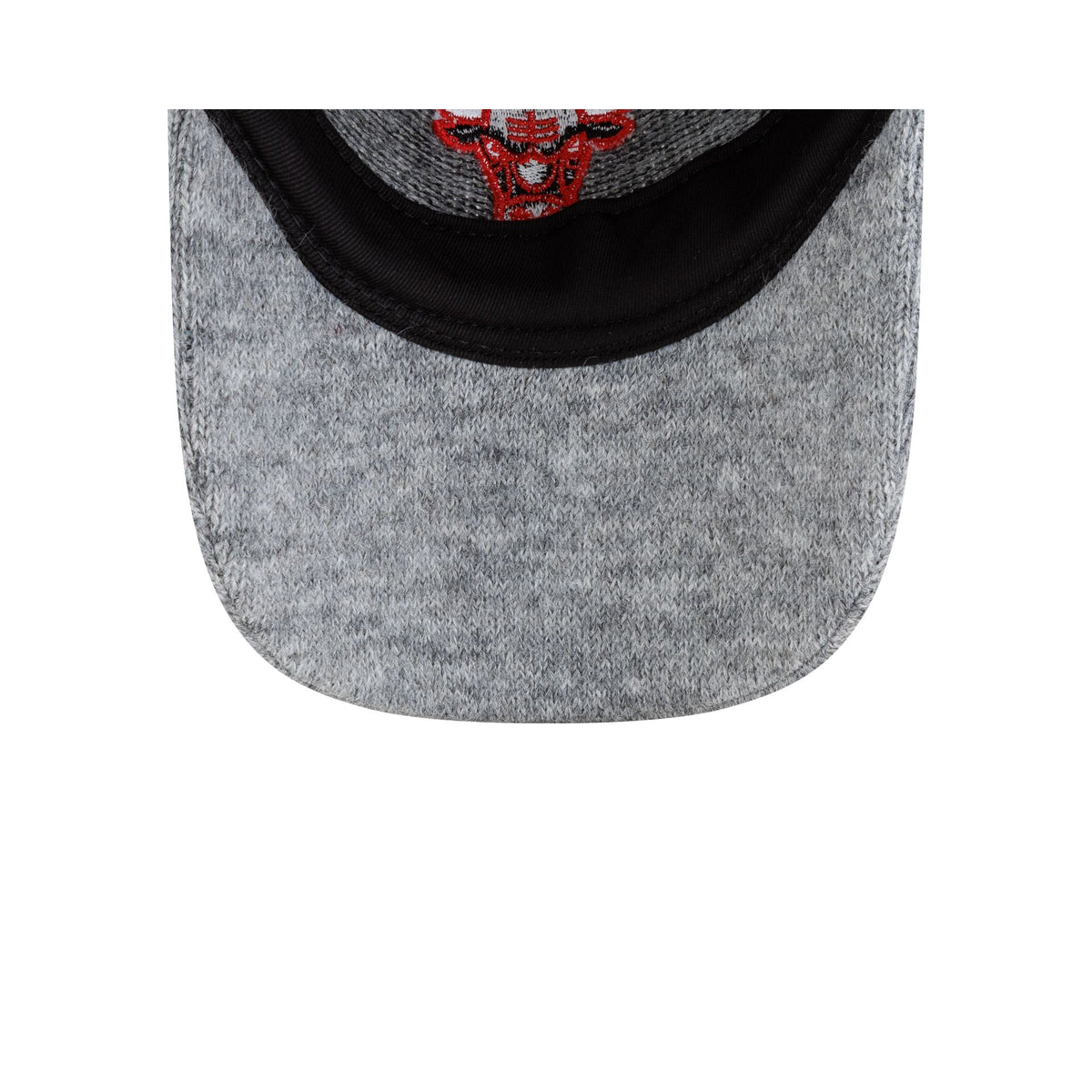 Chicago Bulls Gray Wool 9TWENTY Adjustable Hat