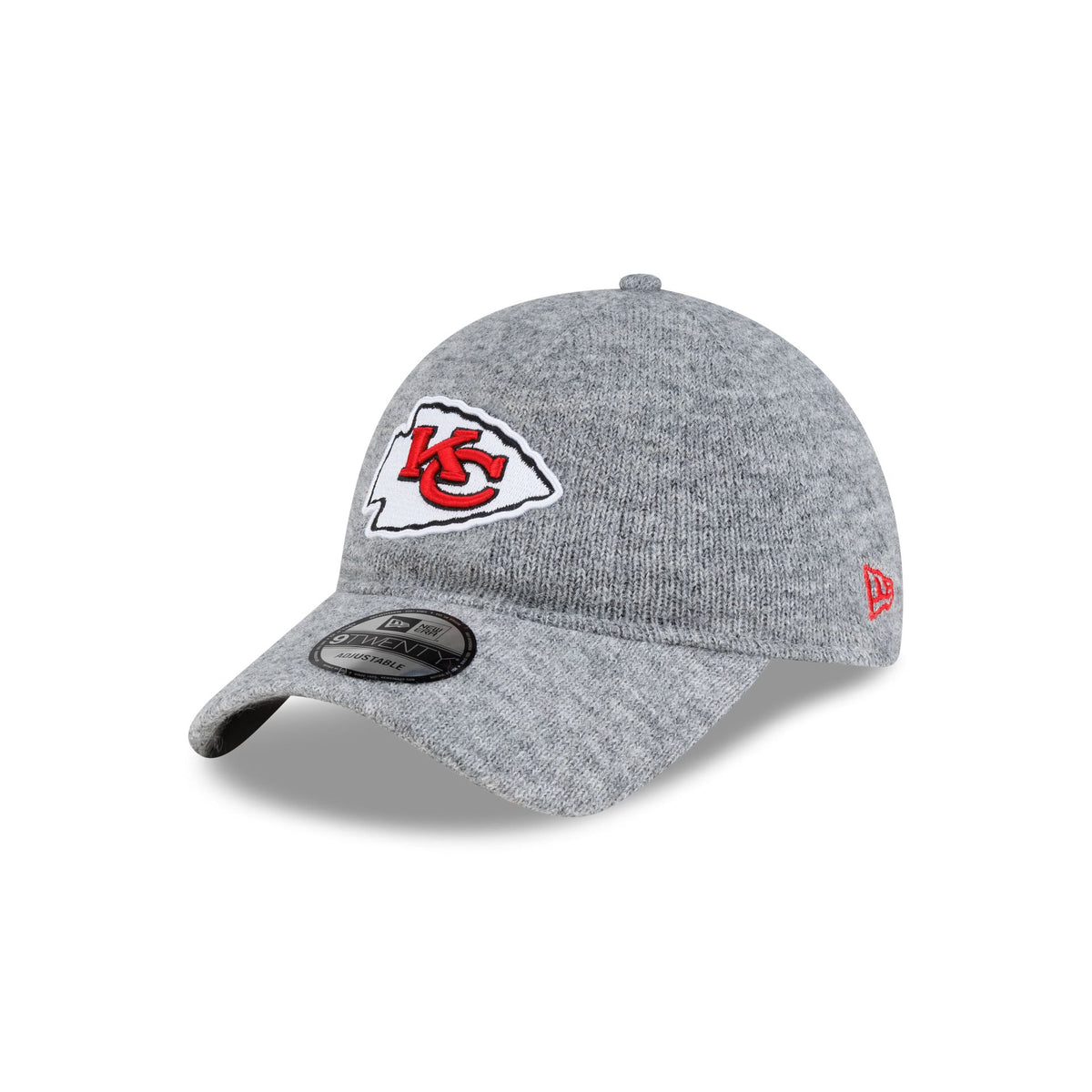 Kansas City Chiefs Gray Wool 9TWENTY Adjustable Hat
