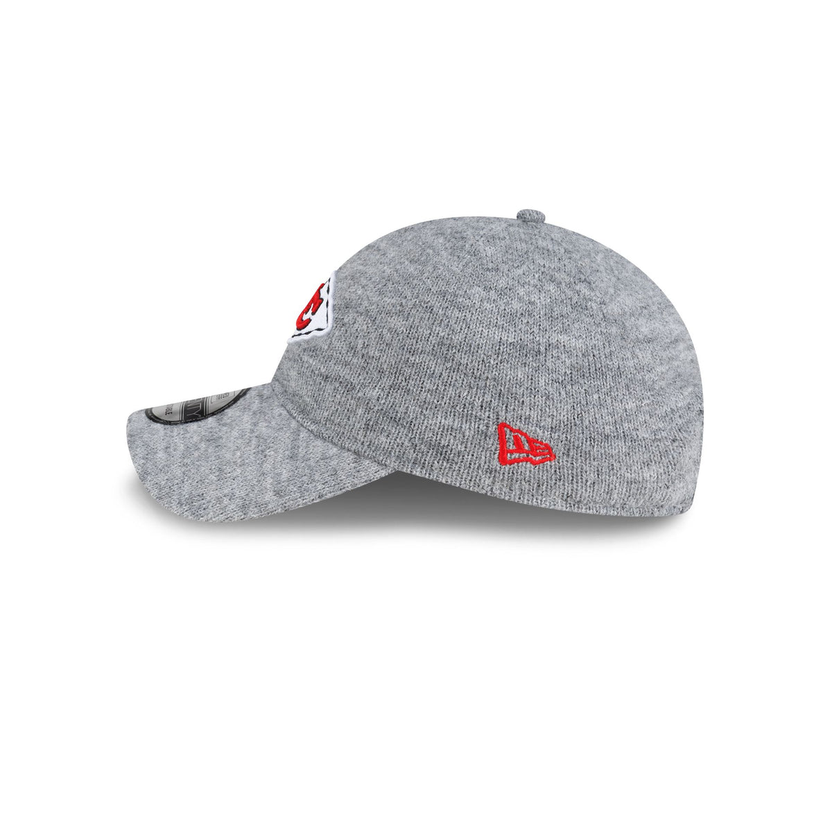 Kansas City Chiefs Gray Wool 9TWENTY Adjustable Hat
