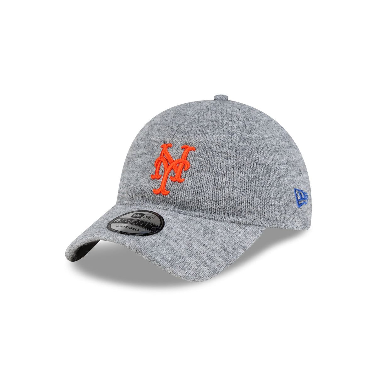 New York Mets Gray Wool 9TWENTY Adjustable Hat