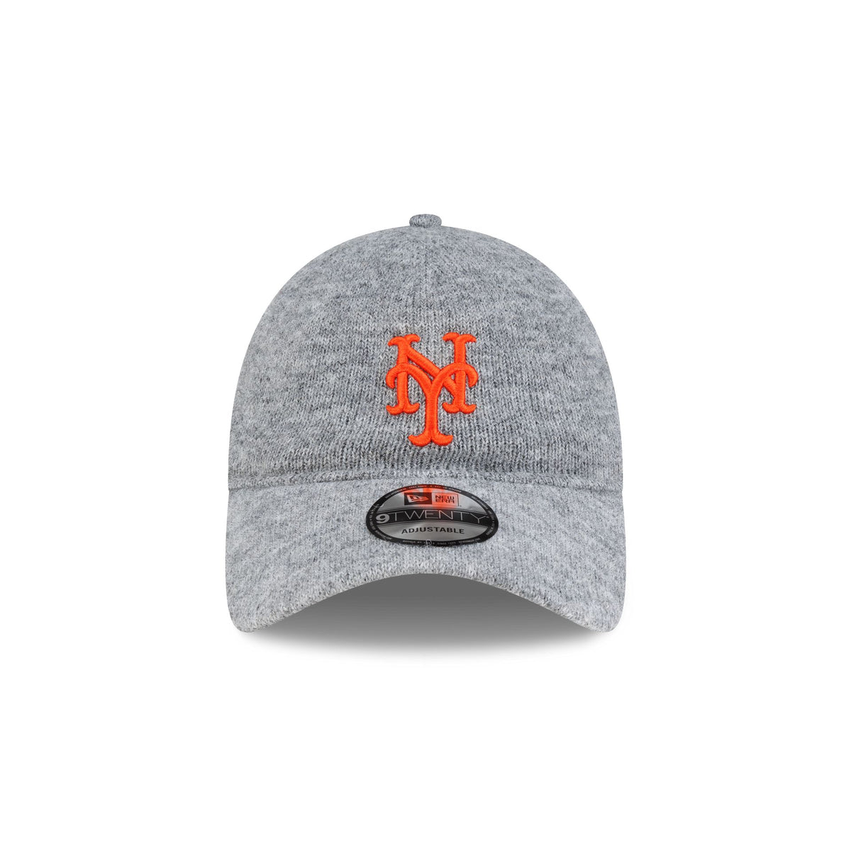 New York Mets Gray Wool 9TWENTY Adjustable Hat