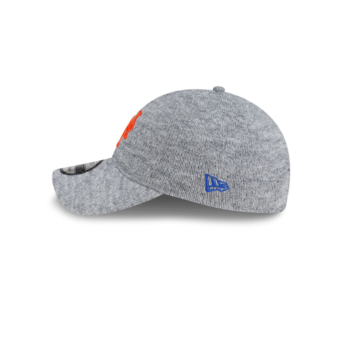 New York Mets Gray Wool 9TWENTY Adjustable Hat