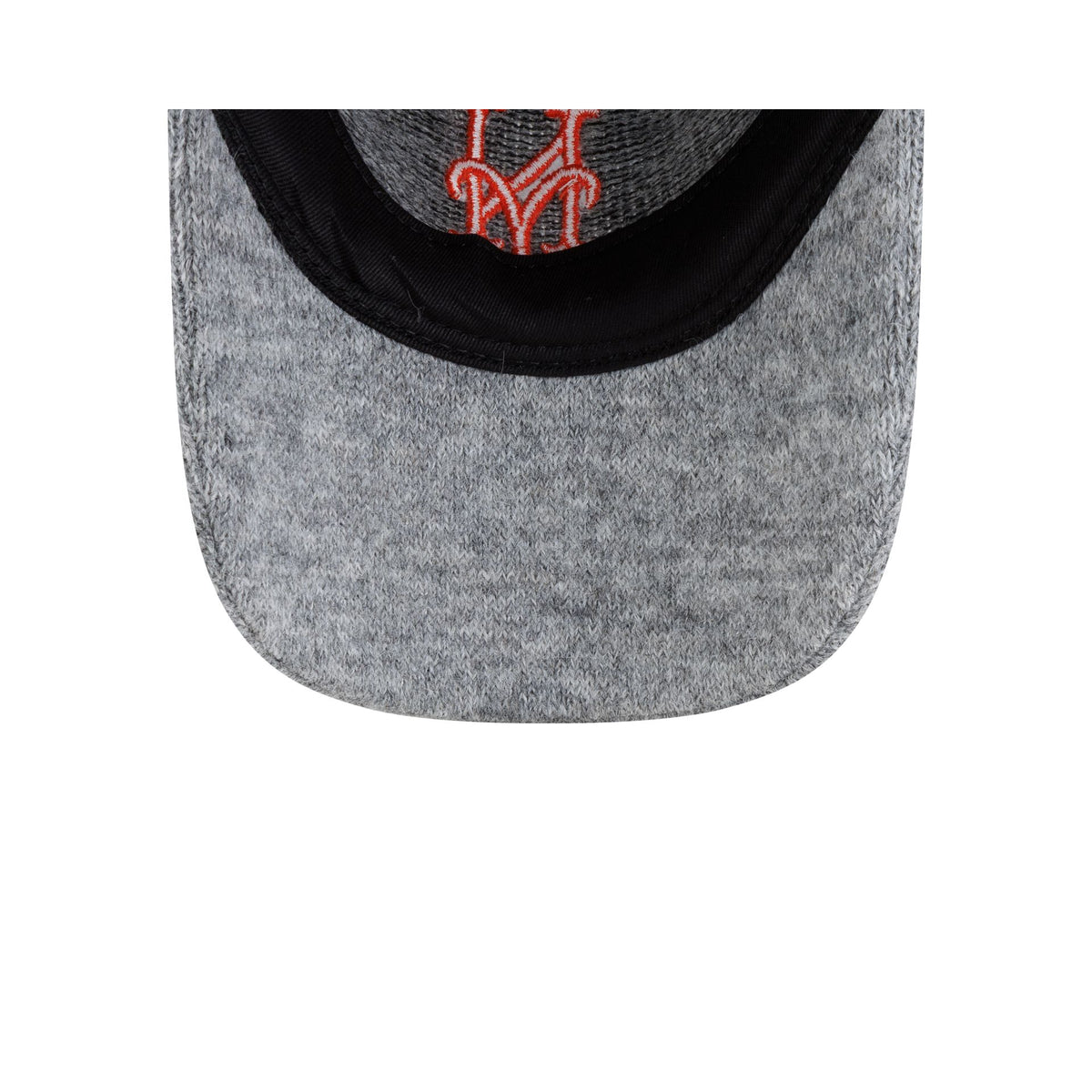 New York Mets Gray Wool 9TWENTY Adjustable Hat